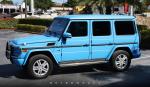 Mercedes-Benz G550 Matte Riviera Blue by MetroWrapz 2017 года